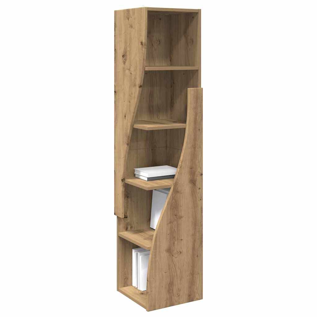 vidaXL Eckschrank Artisan-Eiche 32x32x140cm Holzwerkstoff