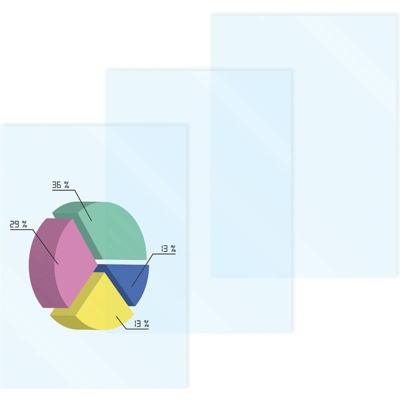 pavo OHP-Folie, DIN A3, 0,10 mm, kristallklar