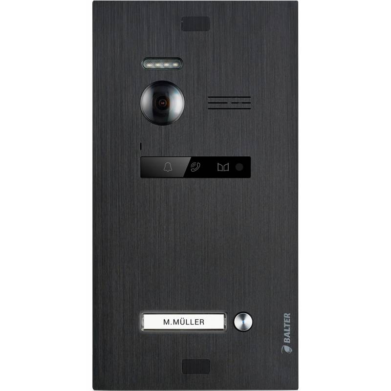 Balter Evo HD Türstation 1 Familienhaus Schwarz