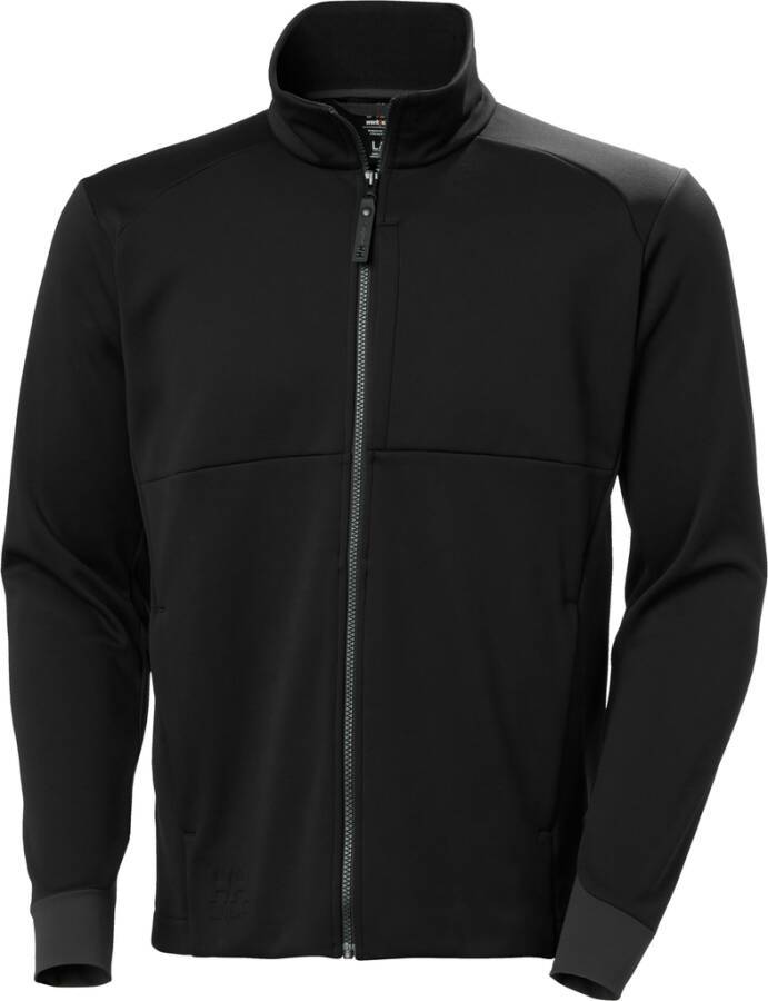 Funktionsjacke / Midlayer Tech 72380_990-M Größe M Farbe schwarz