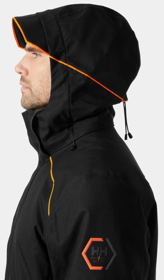 Winterjacke CHELSEA EVO 2.0 71341_990-2XL Größe XXL Farbe schwarz / orange