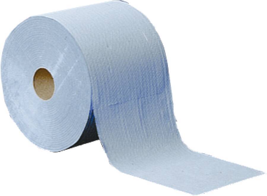 Putzpapier K-Rolle blau Premium 89457A Blattmaß 22x34 cm Lagen 2 Ausführung verleimt Blatt 500 pro Rll