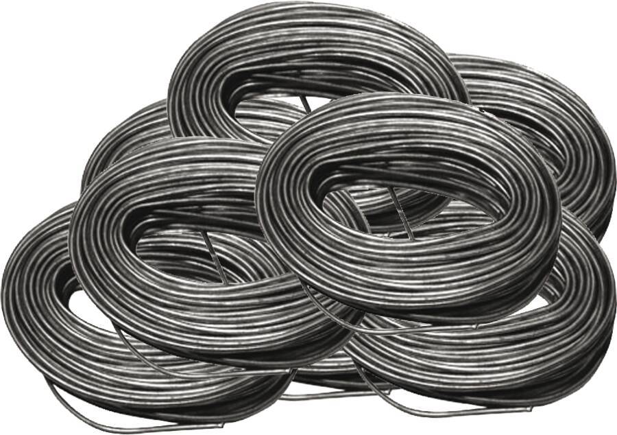Gewickelte schwarze Kabelstränge, die zusammengestapelt sind und industrielles Material für elektrische oder Bauanwendungen präsentieren.