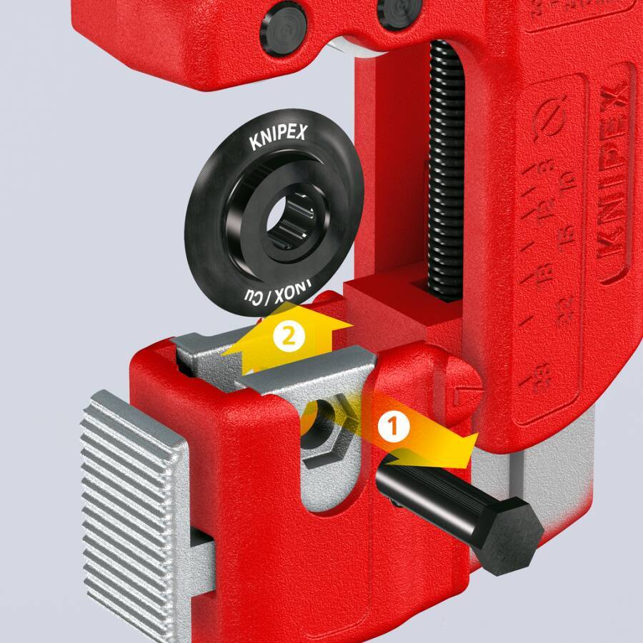 Rohrabschneider TubiX® S 90 31 01 Rohr-Ø 3-30 mm Rohr-Ø 1/8 - 1 1/8 Zoll Wanddicke 2 mm
