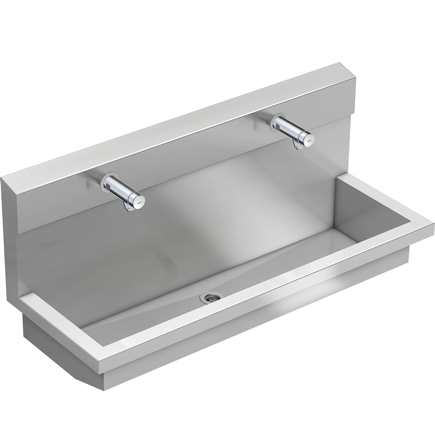 KWC AR Waschplatzeinheit, PLANOX, Edst., 1200x530x440 mm, 2xWandventil hydr.