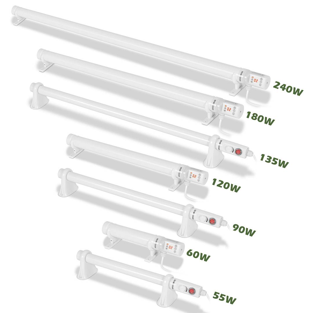 Gewächshausheizung Heizrohr Heizung Elektrische Stabheizung Bio 55W-240W