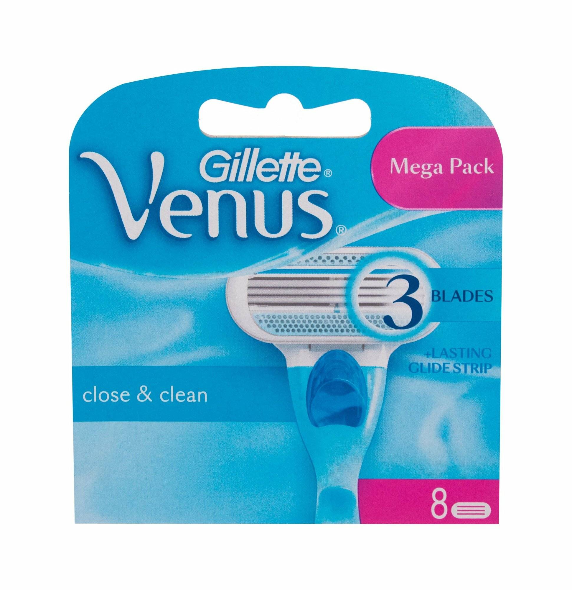 Gillette Venus Rasierklingen, Smooth, 8 St