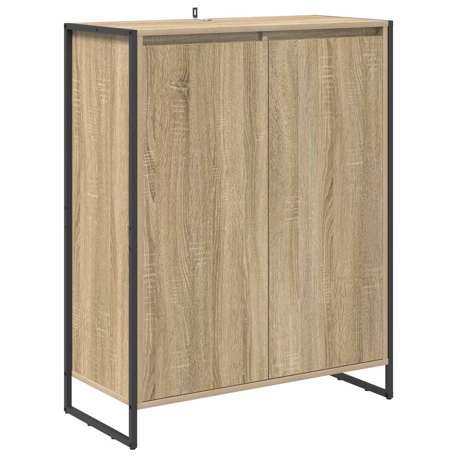 vidaXL Schuhschrank mit Speicher Sonoma 79 x 36 x 100 cm Holzwerkstoff