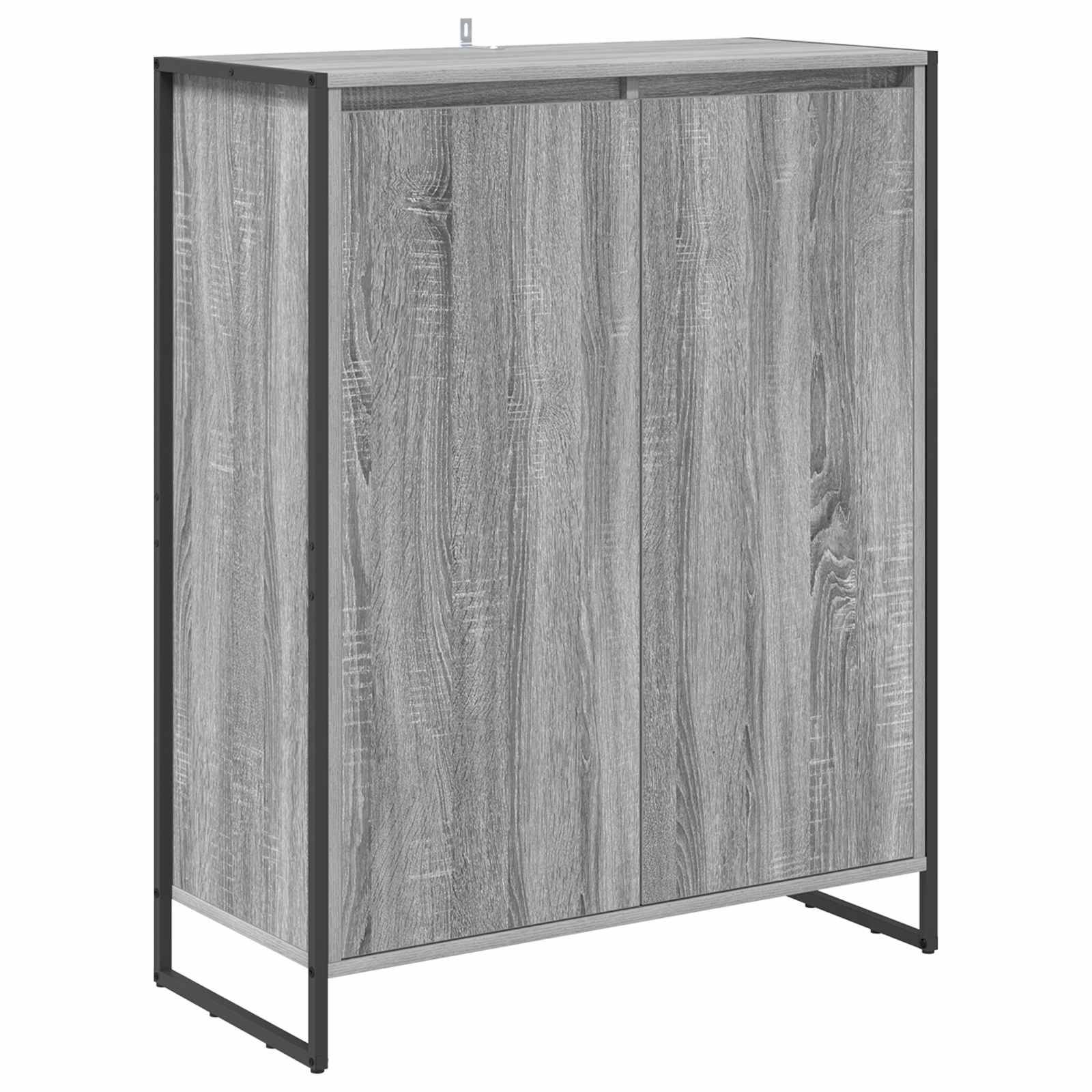 vidaXL Schuhschrank Graues Sonoma 79 x 36 x 100 cm Holzwerkstoff