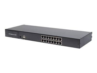 DIGITUS Modulare Konsole 48,3cm TFT US Peripheriegeräte & Zubehör KVM KVM Switches