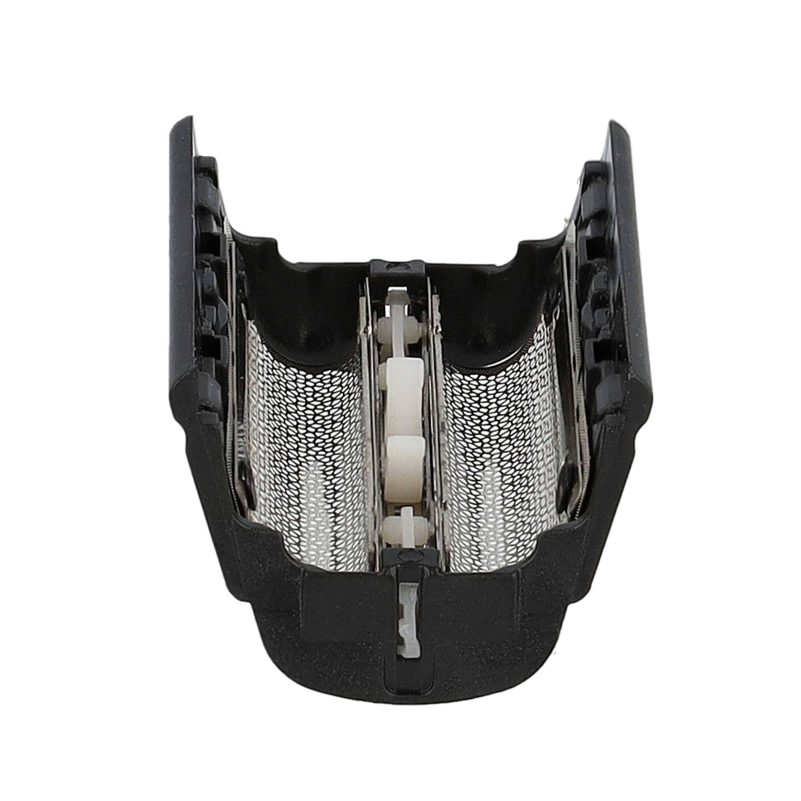 vhbw 3x Doppelscherfolie kompatibel mit Braun Flex Integral 6525, 6550, 6522 Elektrorasierer + Rahmen, schwarz