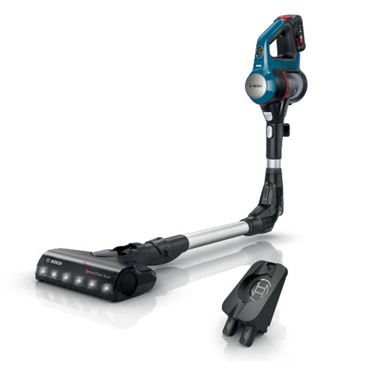 Bosch Unlimited 7 BSS71125AH Akku-Stielstaubsauger schwarz/blau