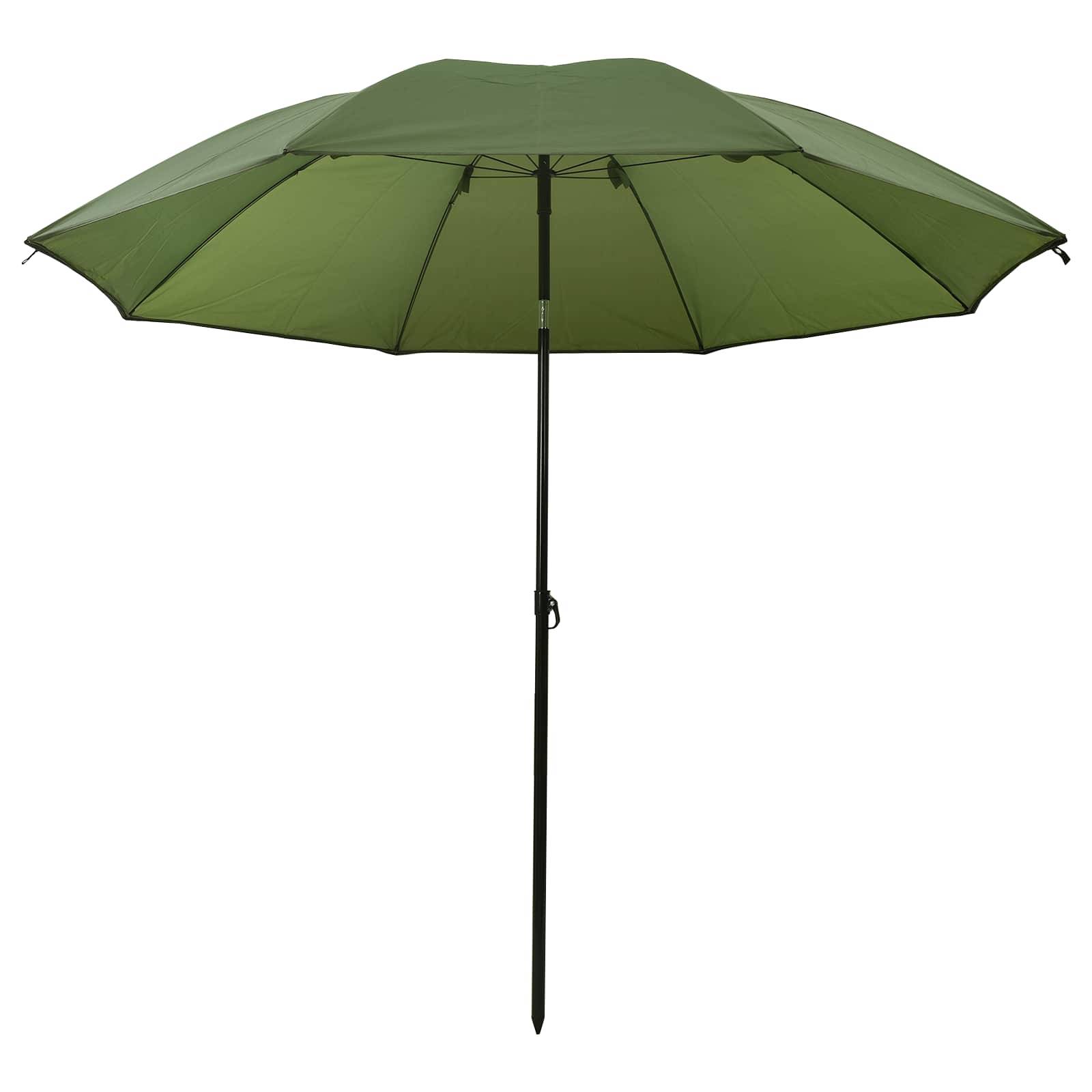 vidaXL Angel-Regenschirm Gelb-Armee 220 x 185 cm Oxford-Polyester