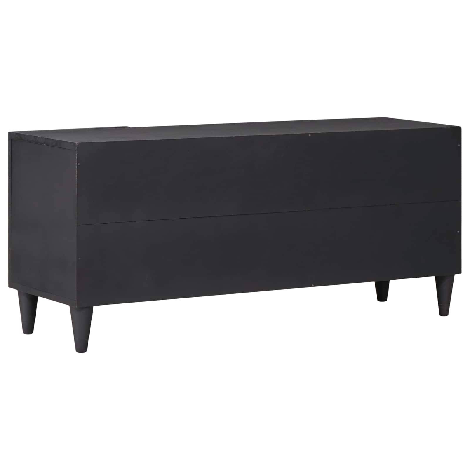 vidaXL Stauraumschränke Mehrfarbig 105 x 33,5 x 46 cm Massivholz Mango