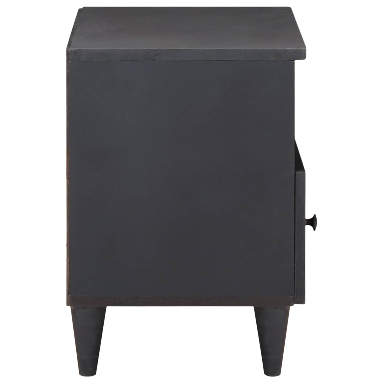 vidaXL Stauraumschränke Mehrfarbig 70 x 33,5 x 46 cm Massivholz Mango