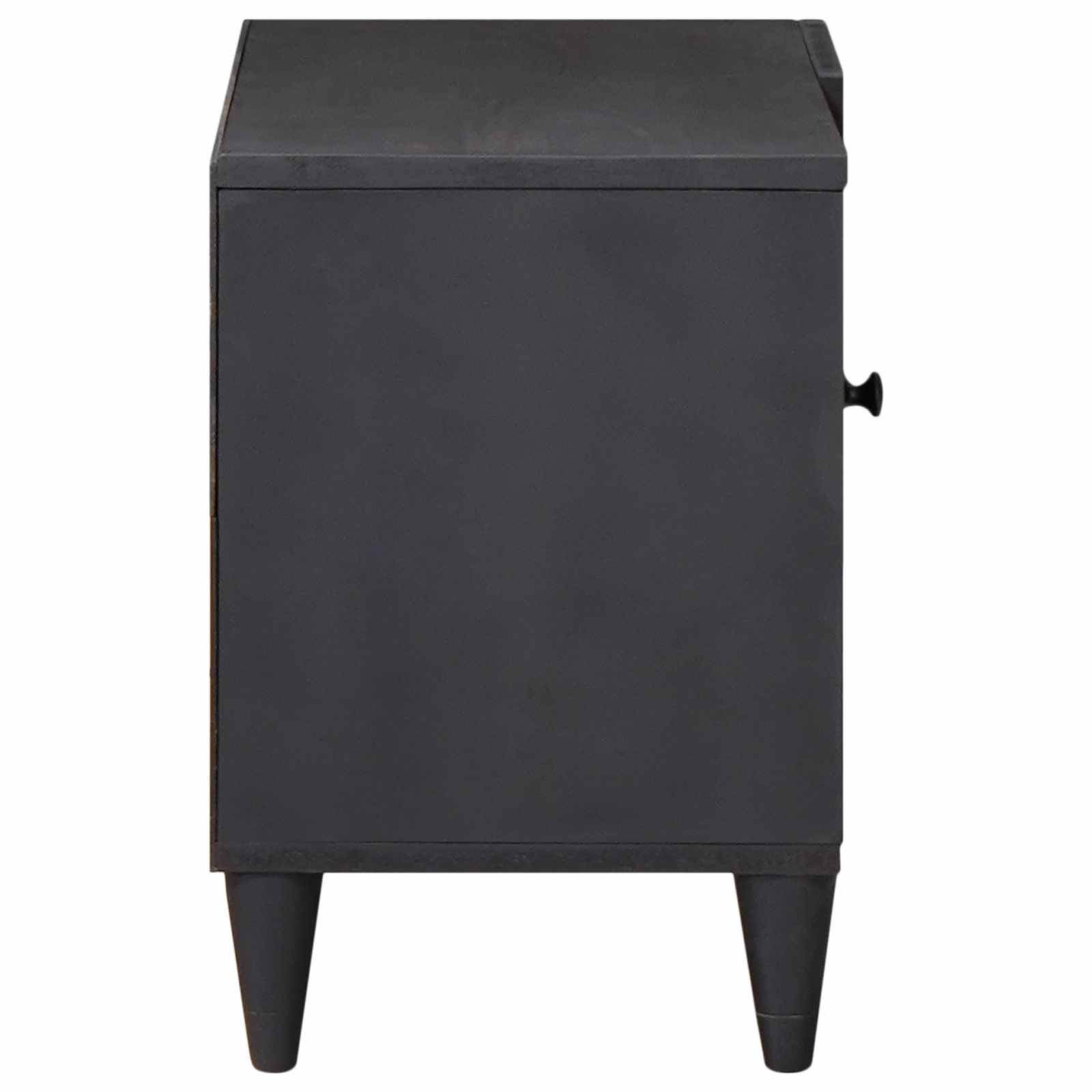 vidaXL Stauraumschränke Mehrfarbig 80 x 31,5 x 46 cm Massivholz Mango