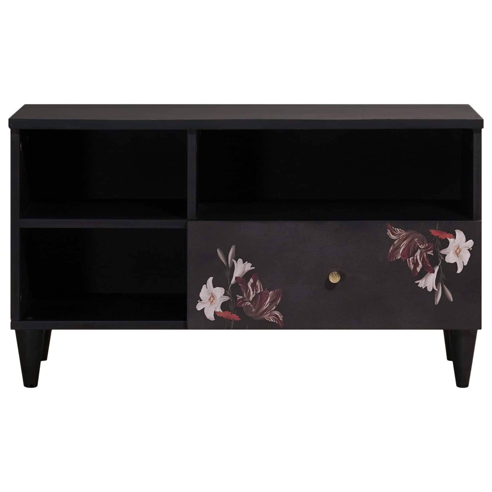 vidaXL Stauraumschränke Mehrfarbig 80 x 33,5 x 46 cm Massivholz Mango