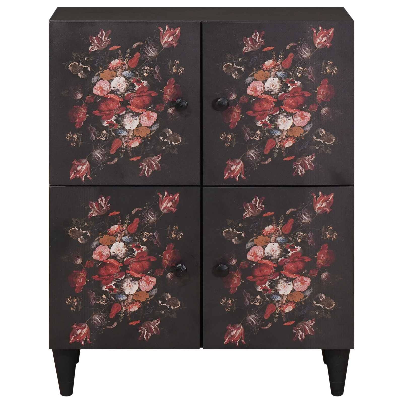 vidaXL Stauraumschränke Mehrfarbig 60 x 33,5 x 75 cm Massivholz Mango