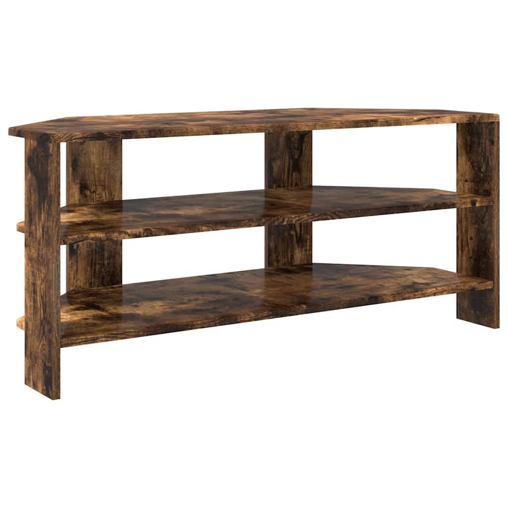 vidaXL EckTVSchrank Geräucherte Eiche 102x40,5x45cm Holzwerkstoff