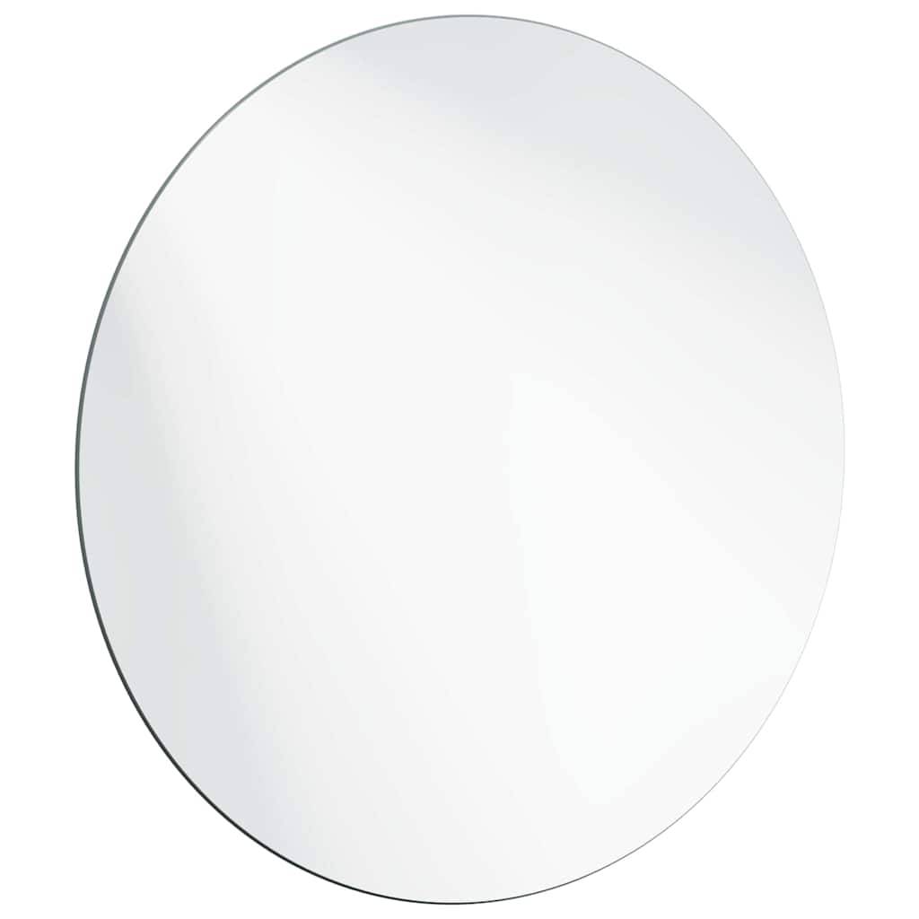 vidaXL Wandspiegel Rund Ø 40 cm Gehärtetes Glas