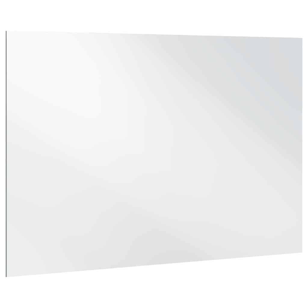 vidaXL Wandspiegel Rechtwinklig 70 x 50 cm Gehärtetes Glas