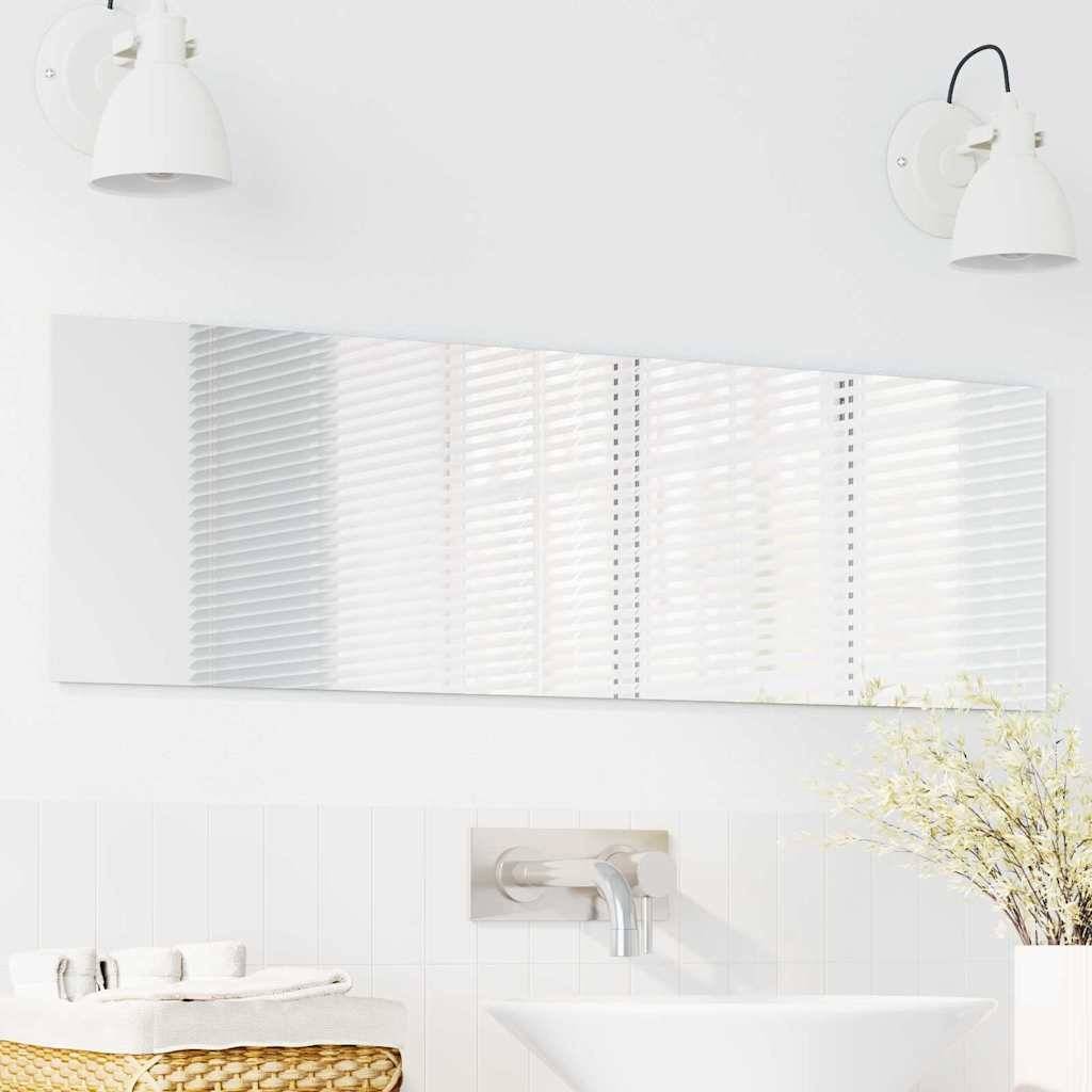 vidaXL Wandspiegel Rechtwinklig 30 x 100 cm Gehärtetes Glas