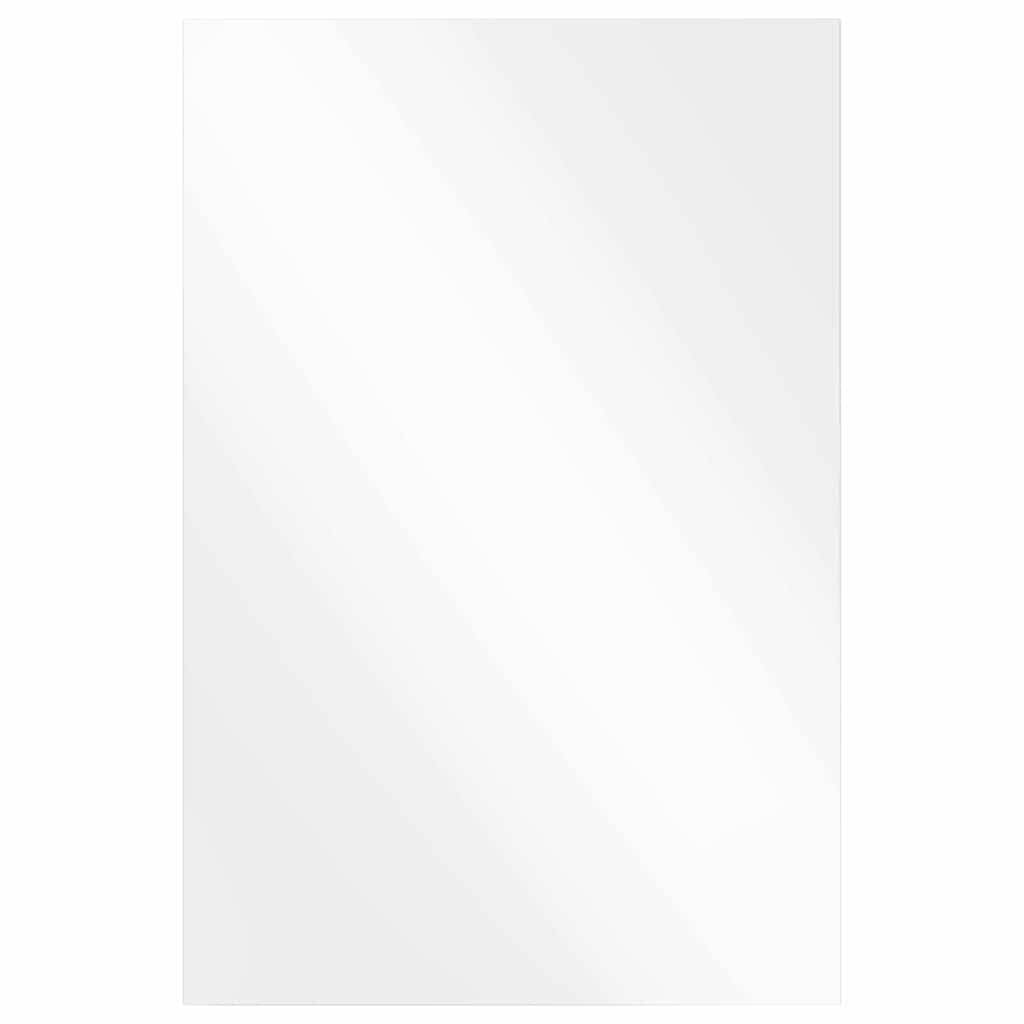 vidaXL Wandspiegel Rechtwinklig 50 x 80 cm Gehärtetes Glas