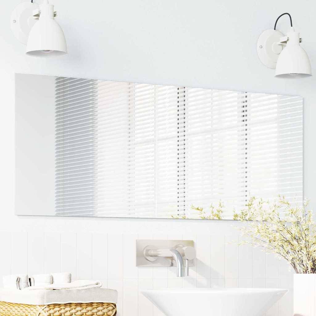 vidaXL Wandspiegel Rechtwinklig 40 x 100 cm Gehärtetes Glas