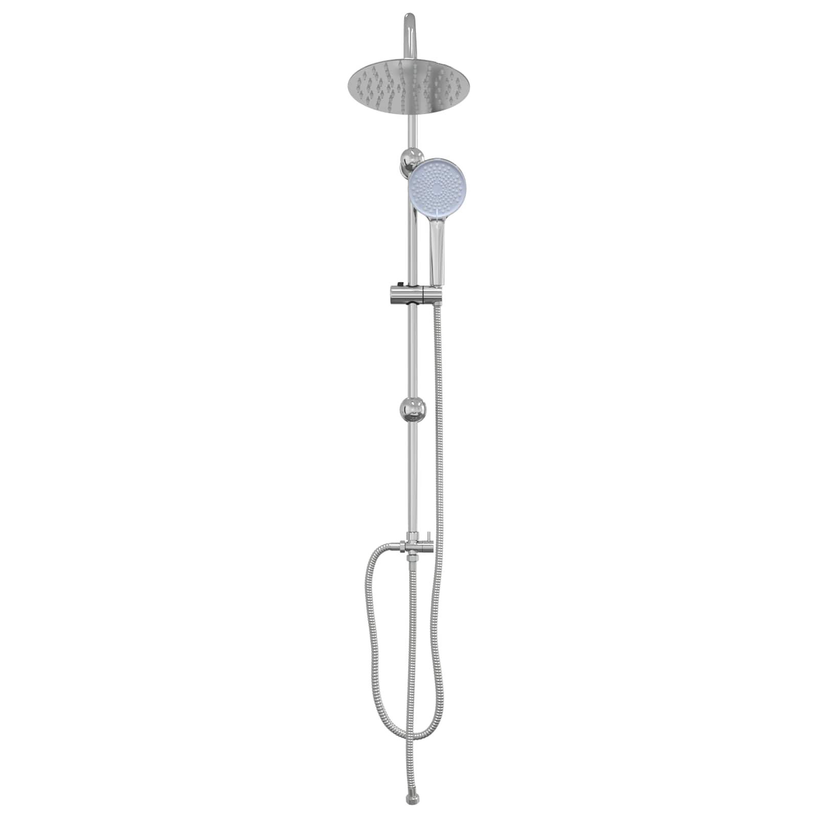 vidaXL Duschsystem Silber 47 x 20 x 95 cm Edelstahl