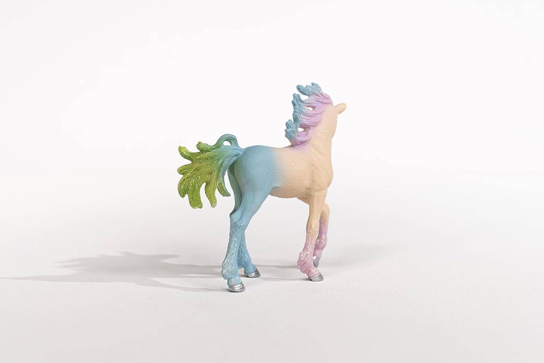 SCHLEICH bayala Marshmallow-Einhorn Fohlen mit Edelsteinen Rosa