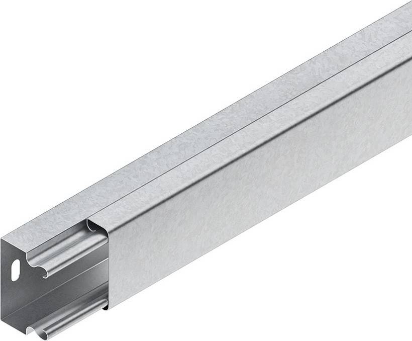 Eine Nahaufnahme einer Metallschubladenführung, die ihren Mechanismus und das schlichte Design zeigt, das für ein sanftes Öffnen und Schließen in Möbeln verwendet wird.