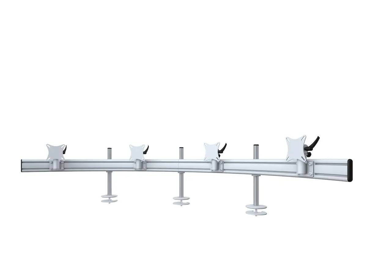 Para System Monitorhalterung für 4 Monitore Einbauadapter mit Kabelauslass (MA) 4er - 25''-32''