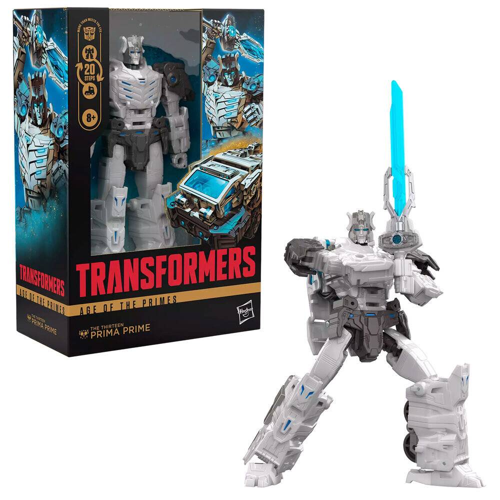 Transformers Age of the Primes Die Dreizehn Prima Prime Figur 17,5cm