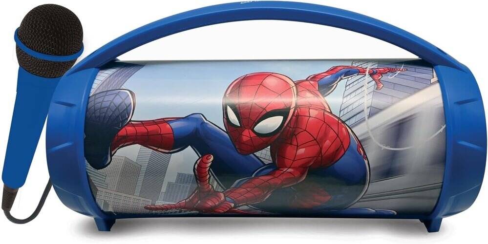 Marvel Spiderman Lautsprecher mit Bluetooth-Mikrofon