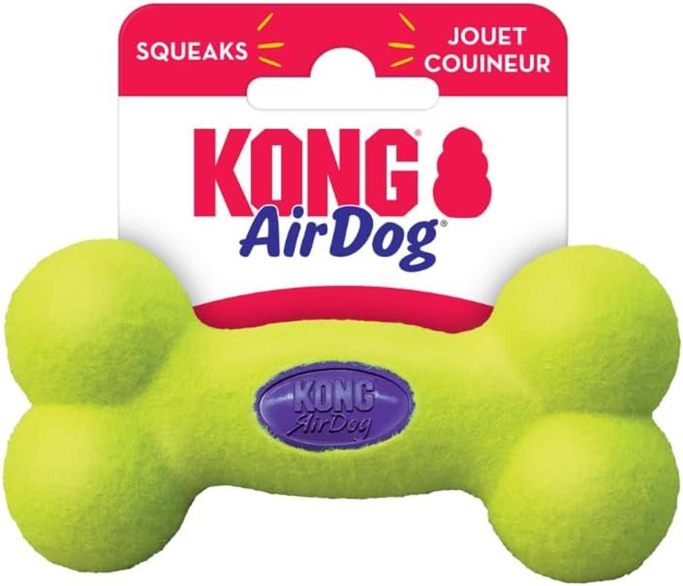 Paulchen Air Kong Bone (S) 15180 11 cm mit Squeaker Hundespielzeug