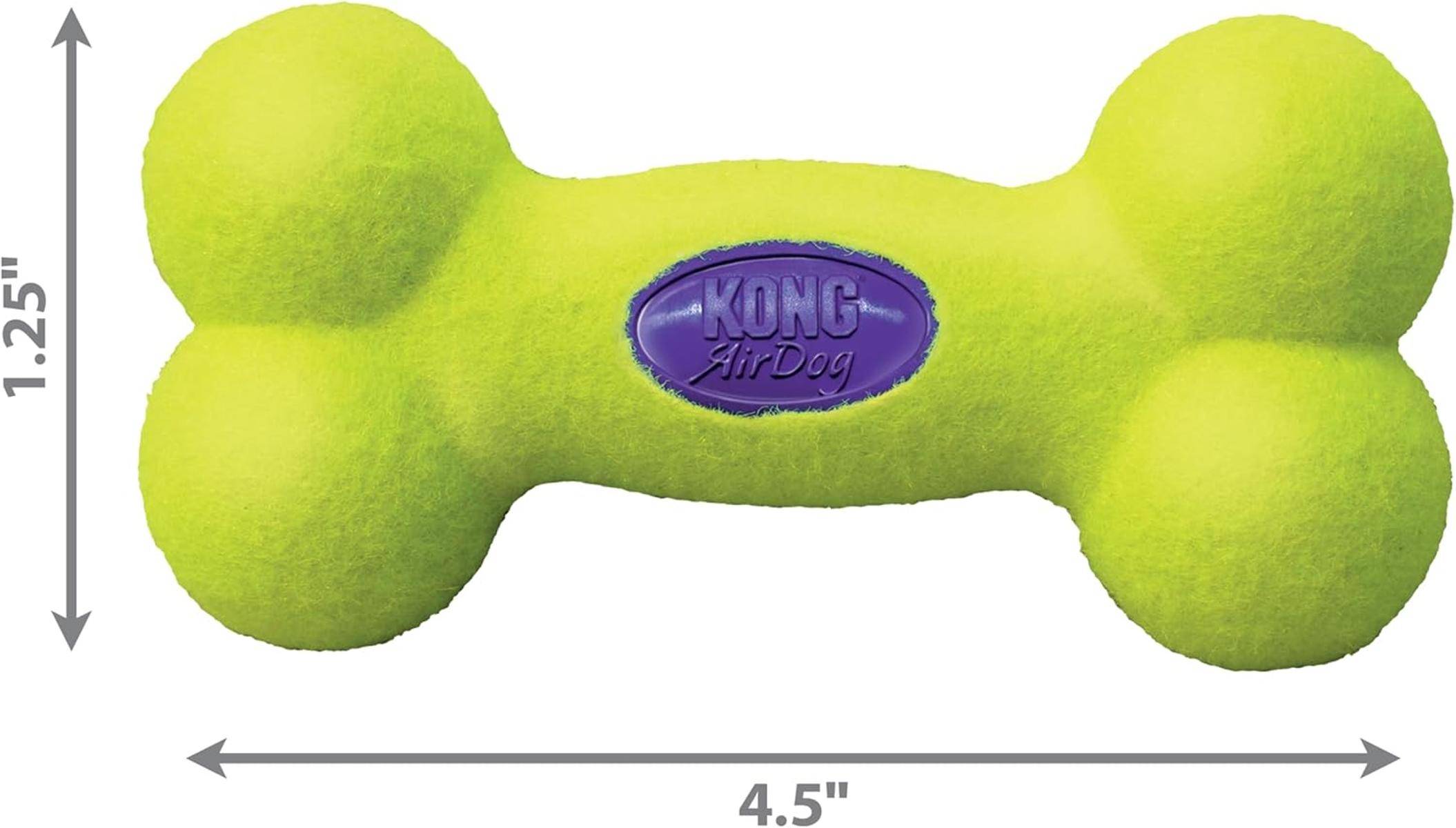 Paulchen Air Kong Bone (S) 15180 11 cm mit Squeaker Hundespielzeug