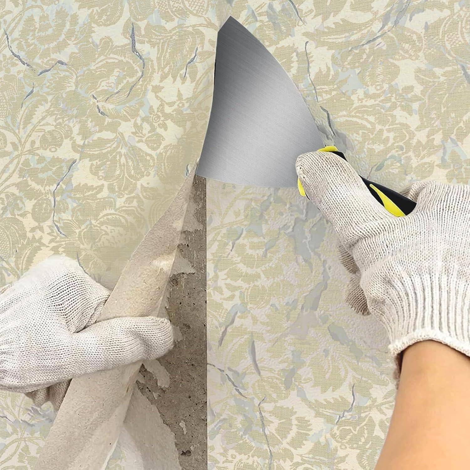 Spachtel 5er Edelstahl Flächenspachtel Schaber Tapeten Wand Stil