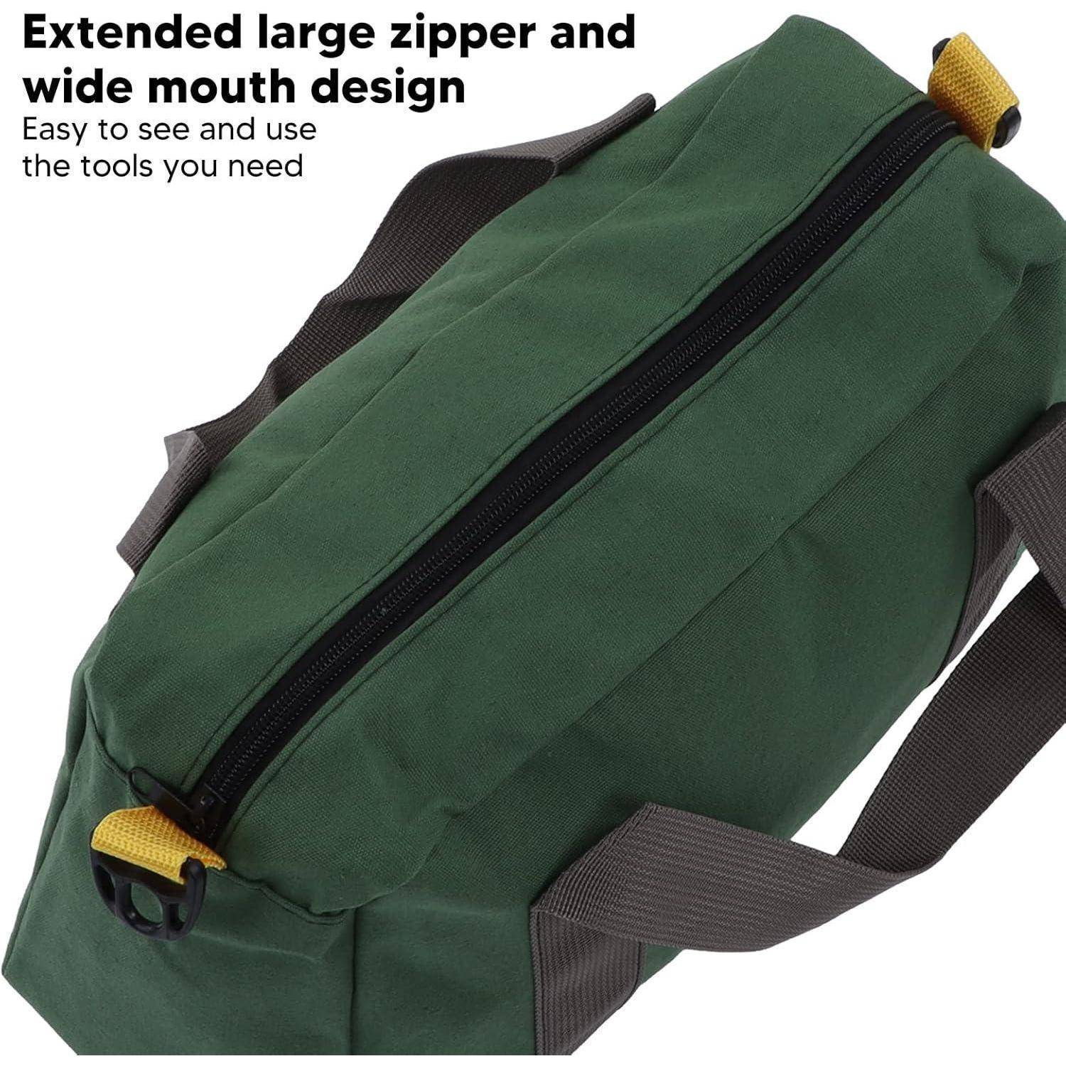 Werkzeugtasche Leinwand wasserdicht tragbar Organizer Griff 40x22x15cm