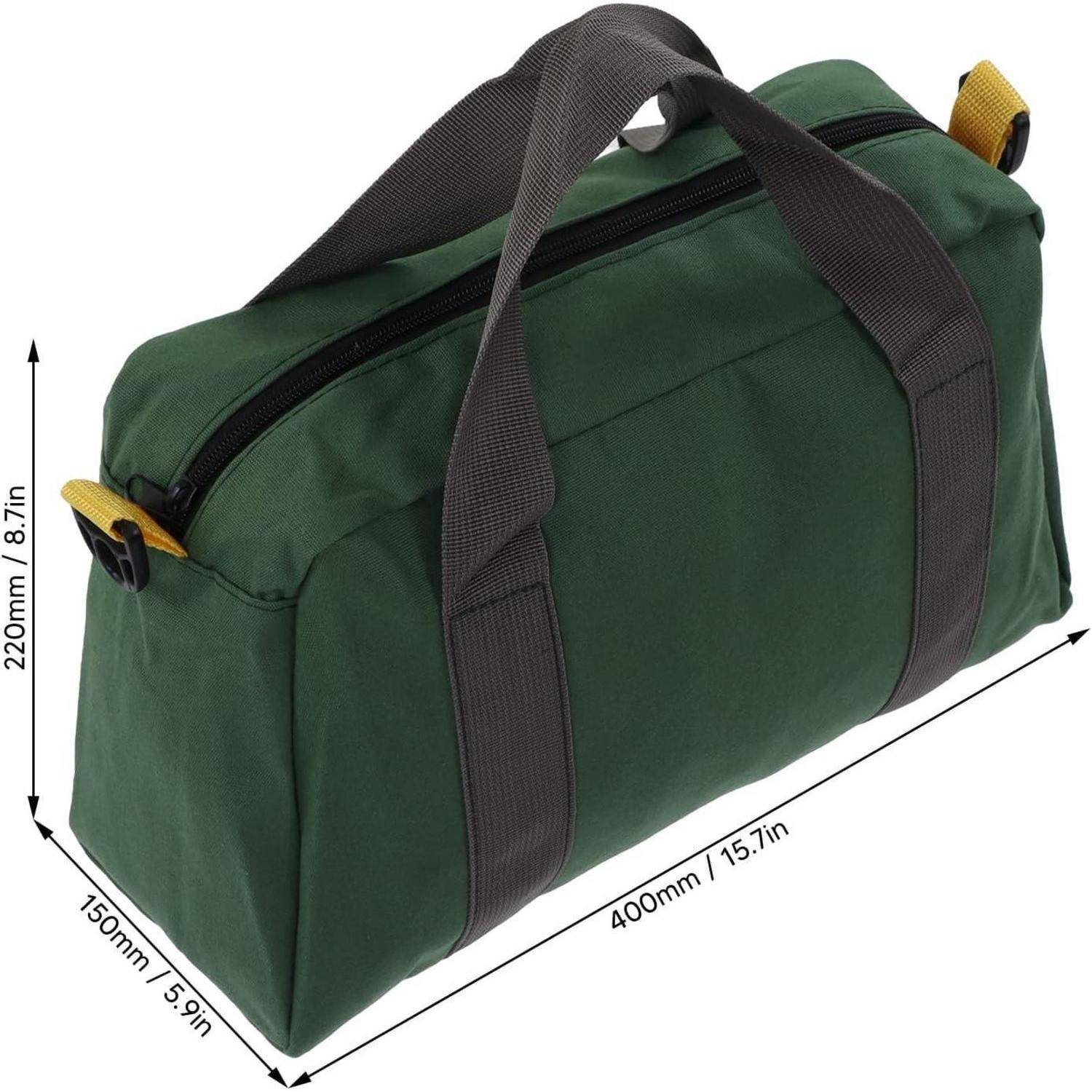 Werkzeugtasche Leinwand wasserdicht tragbar Organizer Griff 40x22x15cm
