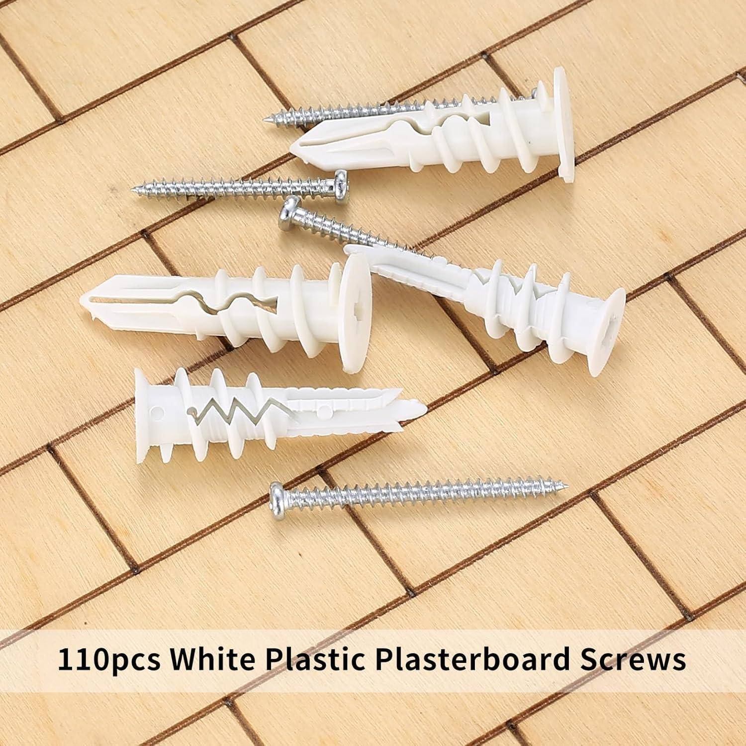 Dämmstoffdübel 110 Fassadendübel Rigipsdübel Selbstbohrend Weiß