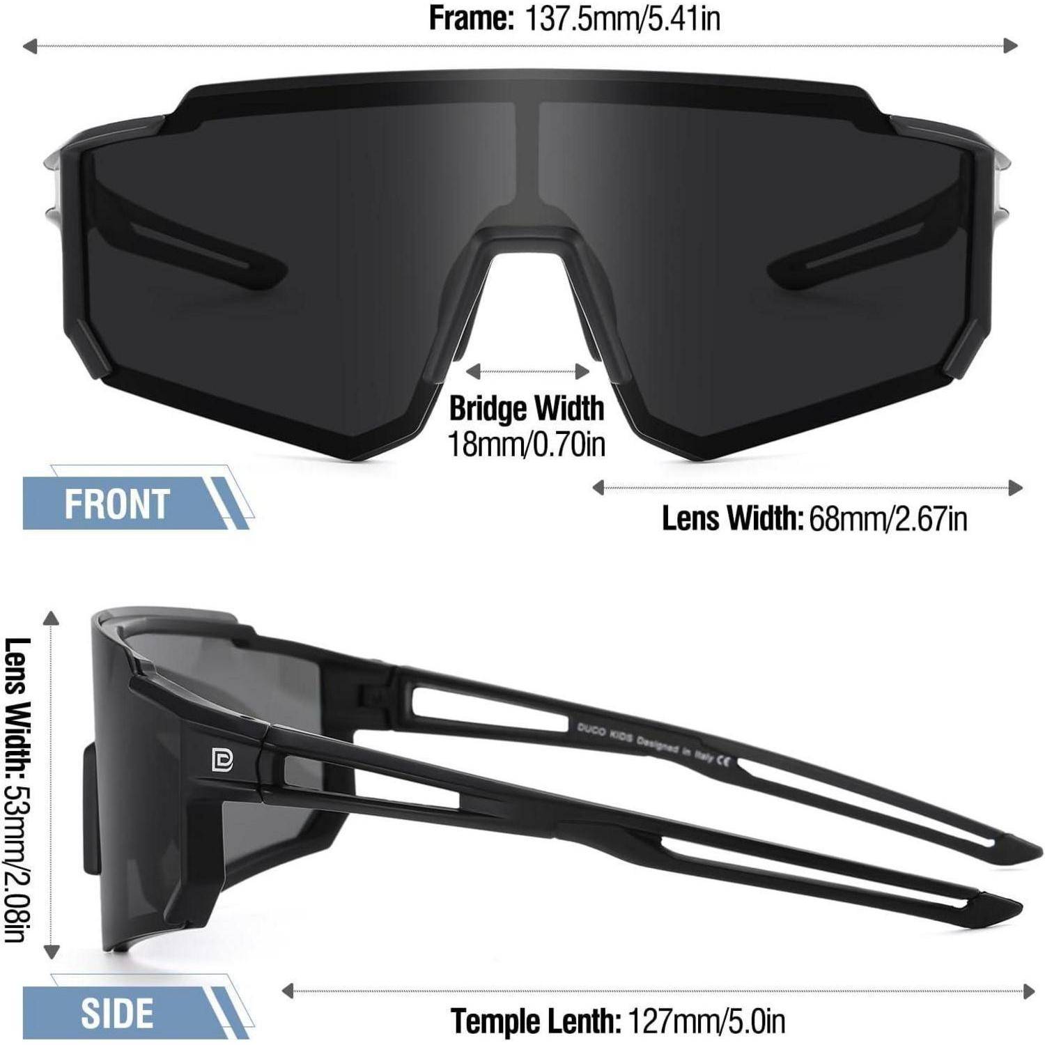 Polarisierte Jugend Sport Sonnenbrille UV400 Kinder Rahmen DK310