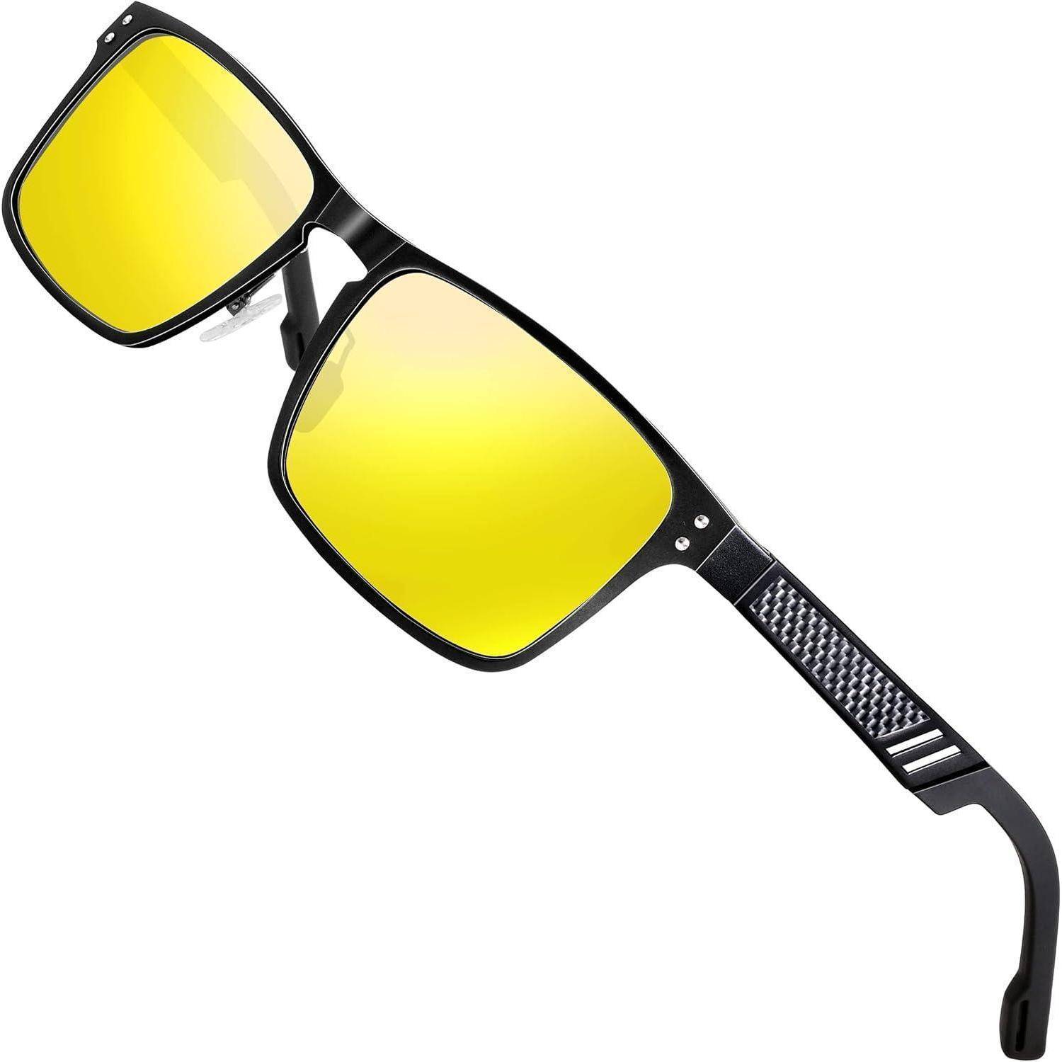 Polarisierte Fahren Sonnenbrille Herren Al-Mg Ultra Leicht