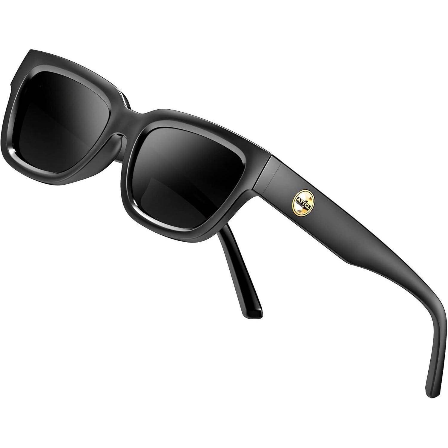 Damen Polarisierte Vintage Sonnenbrille TR90 Rahmen_RECTANGULAR