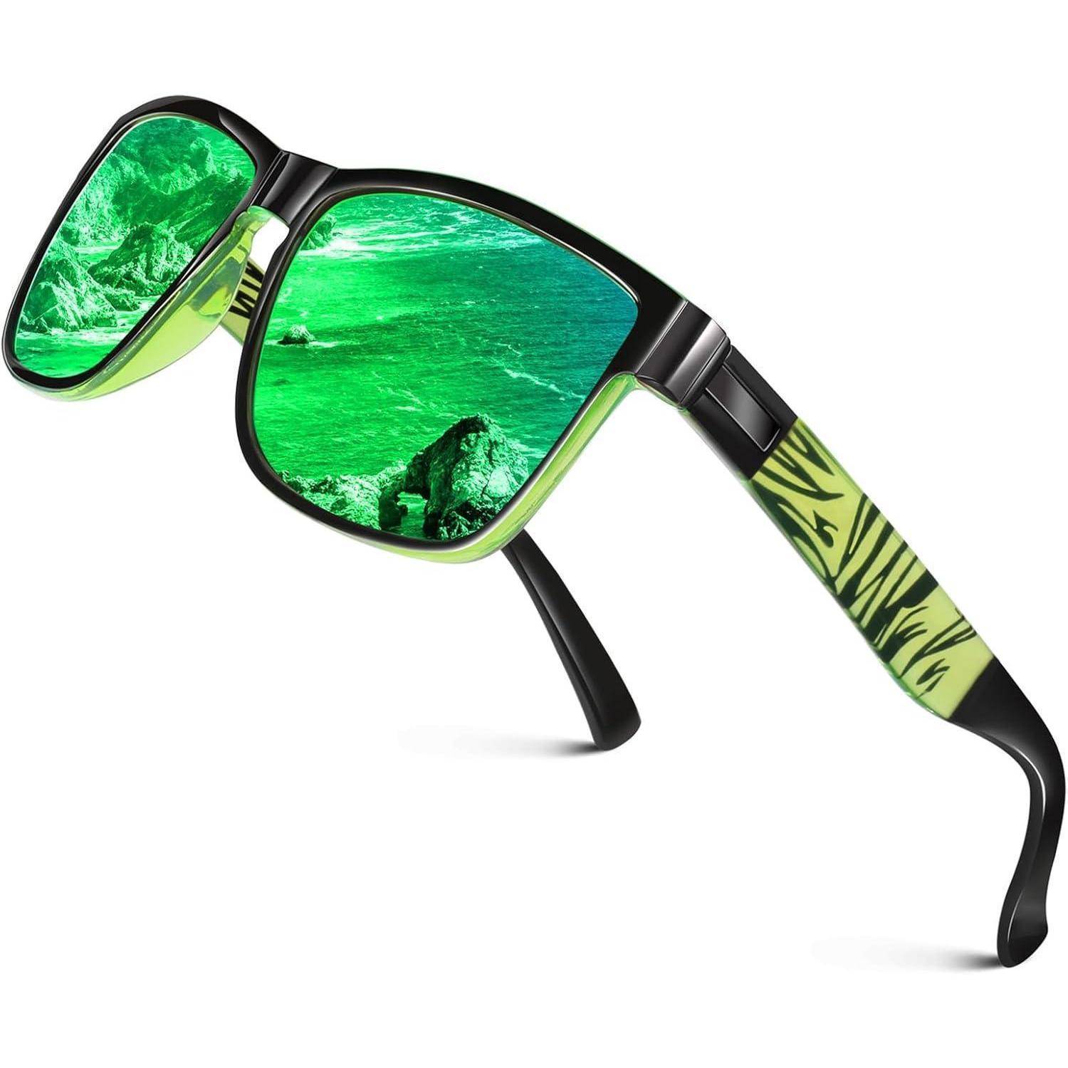 Polarisiert Sonnenbrille Herren Damen UV400 Modisch Fahren Angeln Katz