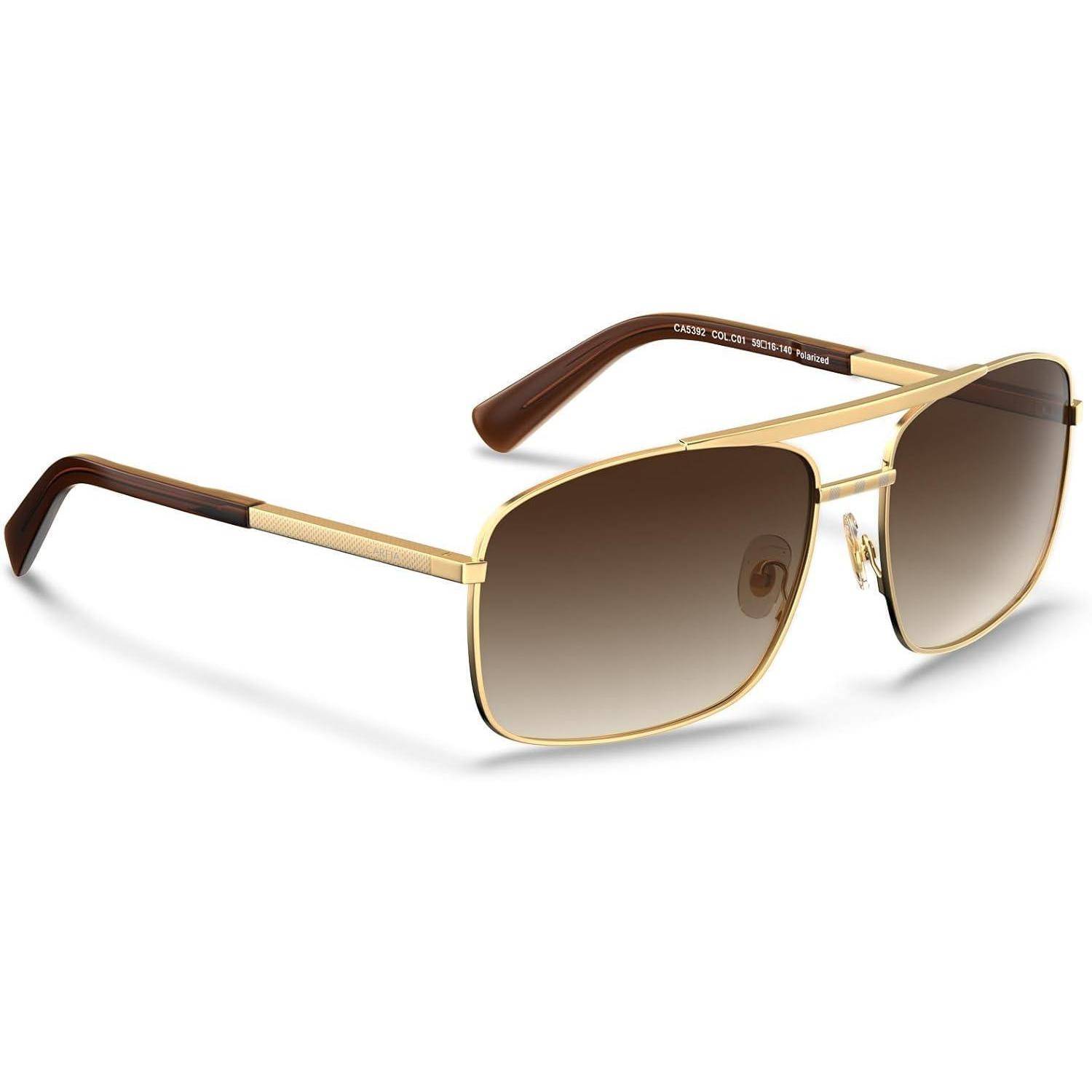 Sonnenbrille Herren Polarisiert UV400 Retro Pilotenbrille Metall