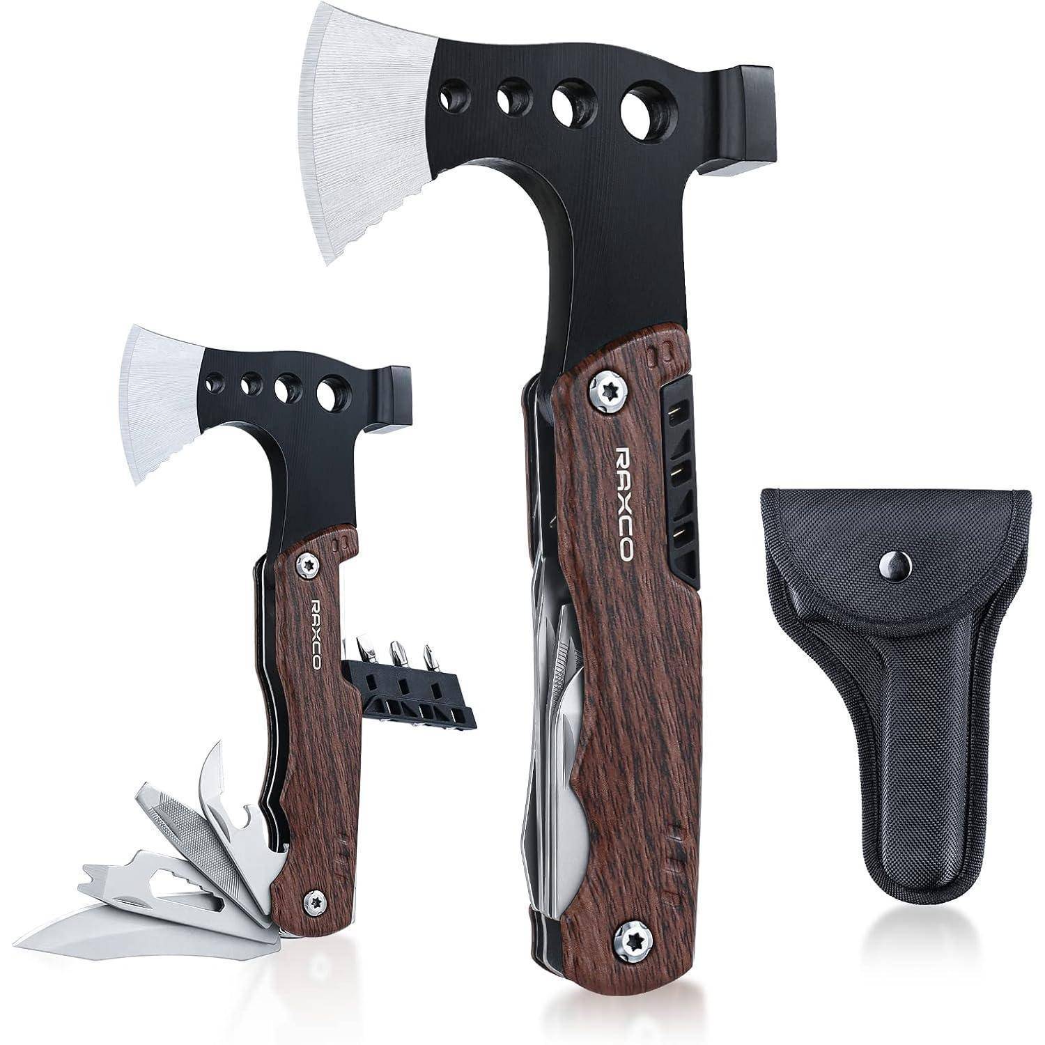 Axt Handbeil Multifunktionswerkzeug Survival 8 IN 1 MULTITOOL AXT