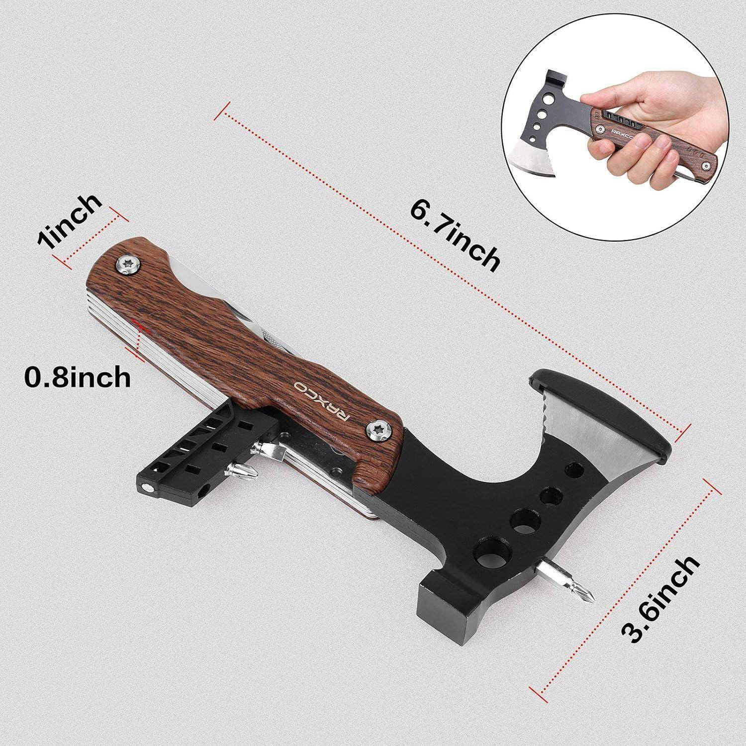Axt Handbeil Multifunktionswerkzeug Survival 8 IN 1 MULTITOOL AXT