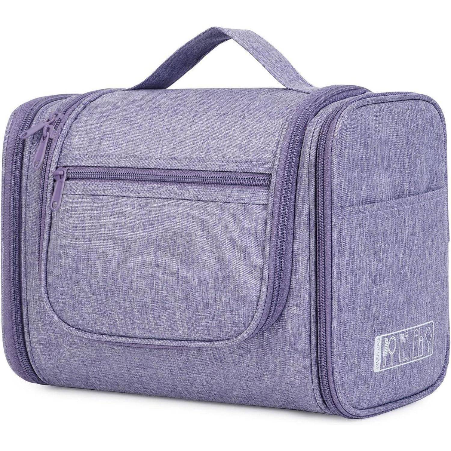 Waschtasche Kulturtasche Kulturbeutel Aufhängen Reisen Damen Violett