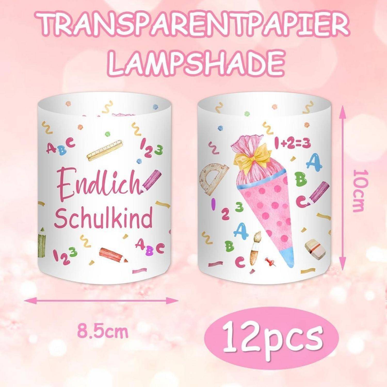 Windlicht Einschulung Mädchen 2025 Zuckertüte Einschulung Mädchen B