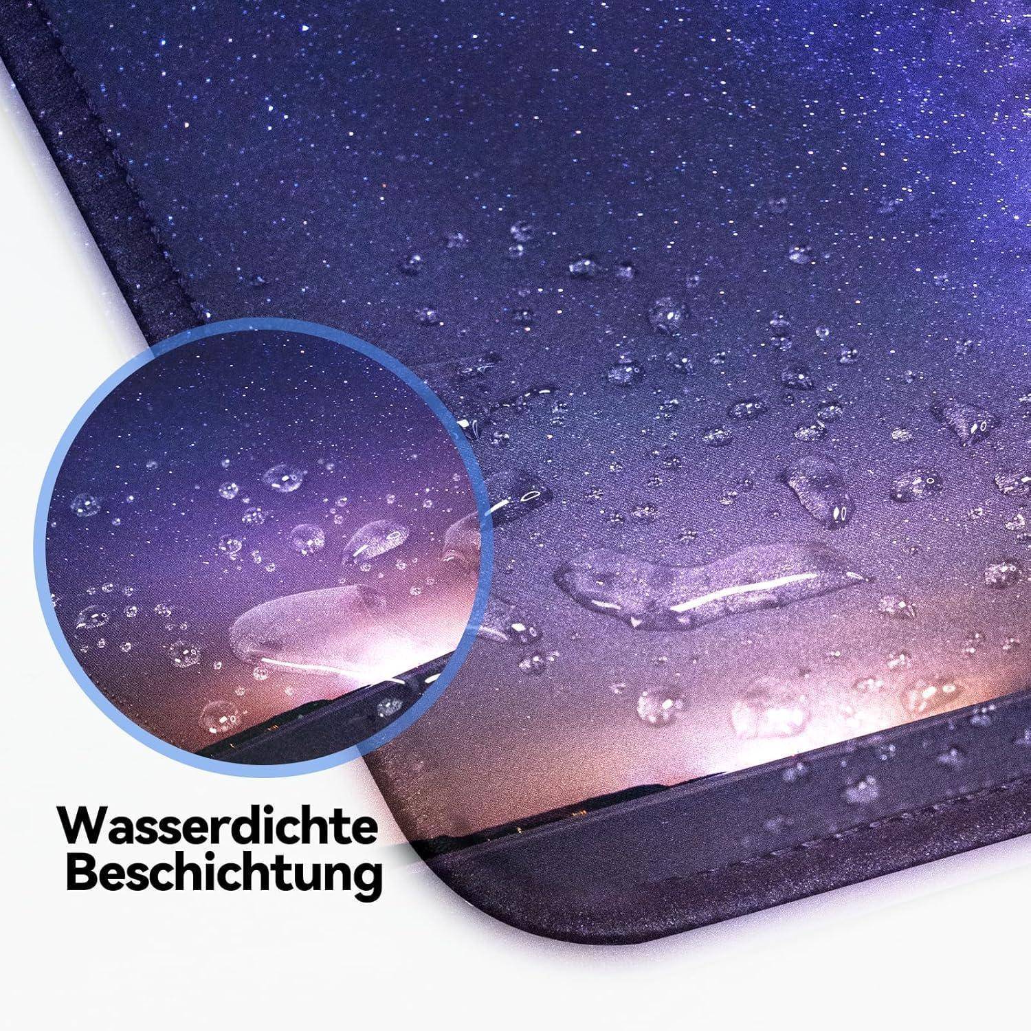 Mauspad 270 x 210 mm wasserdicht vernähte Nachthimmel-3 Pack 3 PACK